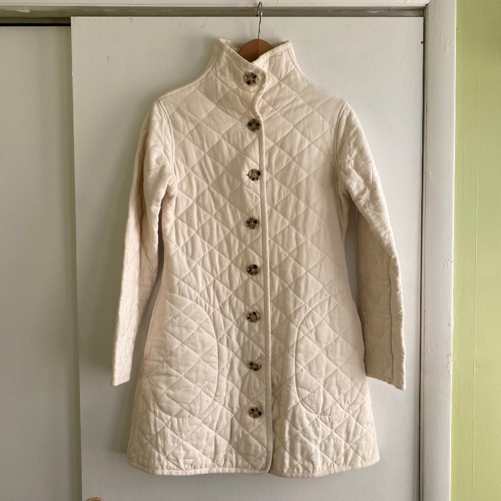 Utility Canvas brand quilted jacket